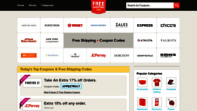 What Freeshipping.org website looked like in 2022 (2 years ago)