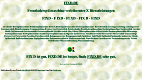 What Fixd.de website looked like in 2022 (2 years ago)