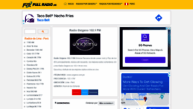 What Fullradiohd.com website looked like in 2022 (2 years ago)