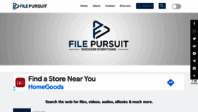 What Filepursuit.com website looked like in 2022 (2 years ago)