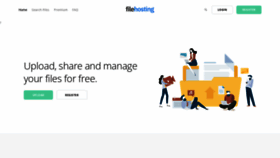 What Filerazer.com website looked like in 2022 (3 years ago)