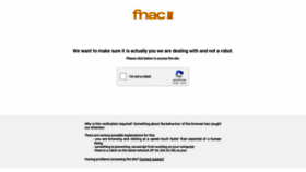 What Fnacspectacles.com website looked like in 2022 (2 years ago)