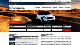 What Farmercarrental.com website looked like in 2022 (3 years ago)
