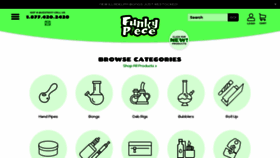 What Funkypiece.com website looked like in 2022 (1 year ago)