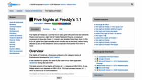 What Five-nights-at-freddy-s.updatestar.com website looked like in 2022 (2 years ago)