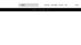 What Footasylum.com website looked like in 2022 (2 years ago)