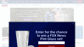 What Foxnews.com website looked like in 2022 (1 year ago)