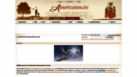 What Forum.ahnenforschung.net website looked like in 2022 (1 year ago)