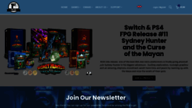 What Firstpressgames.com website looked like in 2022 (1 year ago)