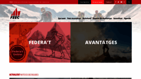 What Feec.cat website looked like in 2022 (1 year ago)