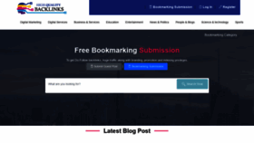 What Freebookmarkingsubmission.net website looked like in 2022 (1 year ago)