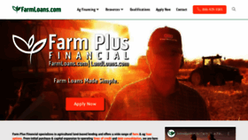 What Farmloans.com website looked like in 2022 (1 year ago)