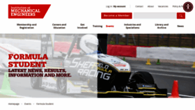 What Formulastudent.com website looked like in 2022 (1 year ago)