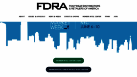 What Fdra.org website looked like in 2022 (1 year ago)