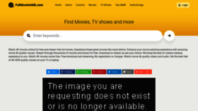 What Fullmoviehd4k.com website looked like in 2022 (1 year ago)