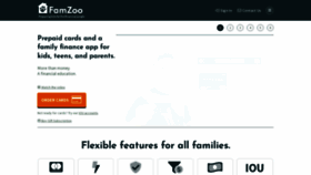 What Famzoo.com website looked like in 2022 (1 year ago)