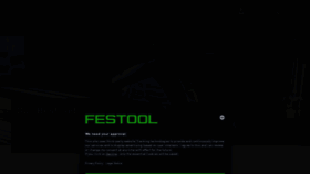 What Festoolusa.com website looked like in 2022 (1 year ago)
