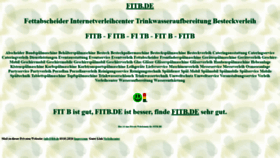What Fitb.de website looked like in 2022 (3 years ago)