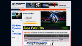 What Free-soccer-picks.com website looked like in 2022 (1 year ago)