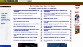 What Free-press-release-center.info website looked like in 2022 (3 years ago)