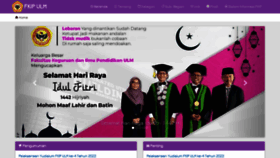 What Fkipunlam.ac.id website looked like in 2022 (1 year ago)