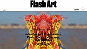 What Flash---art.com website looked like in 2022 (1 year ago)