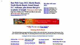 What Funbeaches.com website looked like in 2022 (1 year ago)