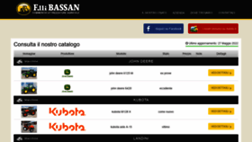 What Fratellibassan.it website looked like in 2022 (1 year ago)