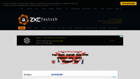 What Fastssh.com website looked like in 2022 (1 year ago)