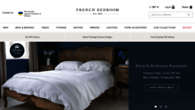 What Frenchbedroomcompany.co.uk website looked like in 2022 (1 year ago)