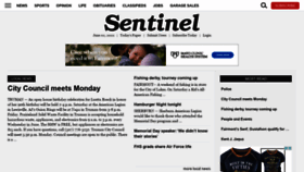 What Fairmontsentinel.com website looked like in 2022 (1 year ago)