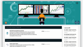 What Forex-station.com website looked like in 2022 (3 years ago)