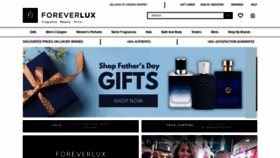 What Foreverlux.com website looked like in 2022 (1 year ago)