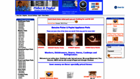 What Fisherpaykelparts.net website looked like in 2022 (1 year ago)