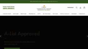 What Farmhousefreshgoods.com website looked like in 2022 (1 year ago)