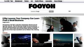 What Fooyoh.com website looked like in 2022 (1 year ago)