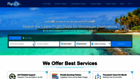 What Flycoair.com website looked like in 2022 (1 year ago)