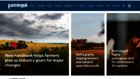 What Farminguk.com website looked like in 2022 (1 year ago)