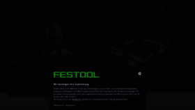 What Festool.de website looked like in 2022 (1 year ago)