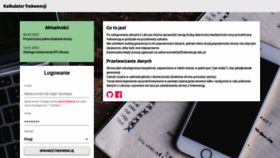 What Frekwencja.edu.pl website looked like in 2022 (1 year ago)