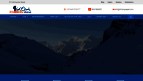 What Findingnepal.com website looked like in 2022 (1 year ago)