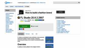 What Fl-studio.updatestar.com website looked like in 2022 (1 year ago)