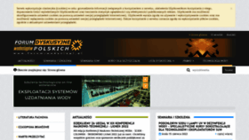 What Forum-wodociagi.pl website looked like in 2022 (1 year ago)