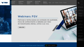 What Fgv.br website looked like in 2022 (1 year ago)