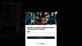 What Fitvids.co.uk website looked like in 2022 (1 year ago)