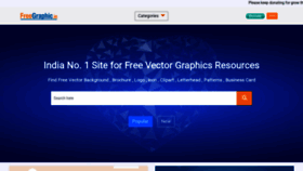 What Freegraphic.in website looked like in 2022 (1 year ago)