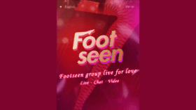 What Footseen.com website looked like in 2022 (2 years ago)