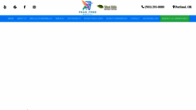 What Fearfreedental.com website looked like in 2022 (1 year ago)