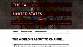 What Falloftheus.com website looked like in 2022 (1 year ago)
