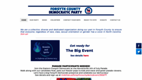 What Fcdpnc.org website looked like in 2022 (1 year ago)